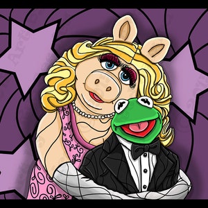 Piggy and Kermit