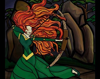 Merida on Fire
