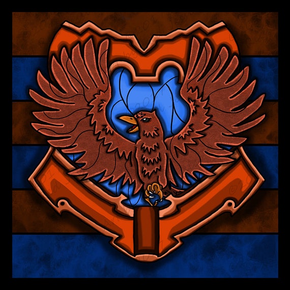 Why is the Ravenclaw symbol an eagle