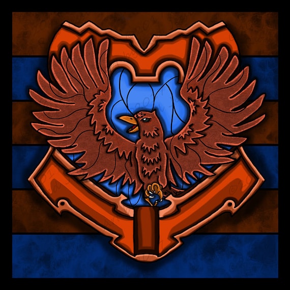 Why is the Ravenclaw symbol an eagle