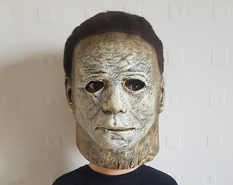 Michael Myers Mask Halloween 2018 Hand-Painted Latex Mask