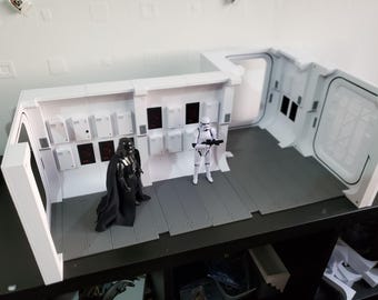 スターウォーズ ジオラマ 1/12スケール ブラックシリーズ フィギュア用
