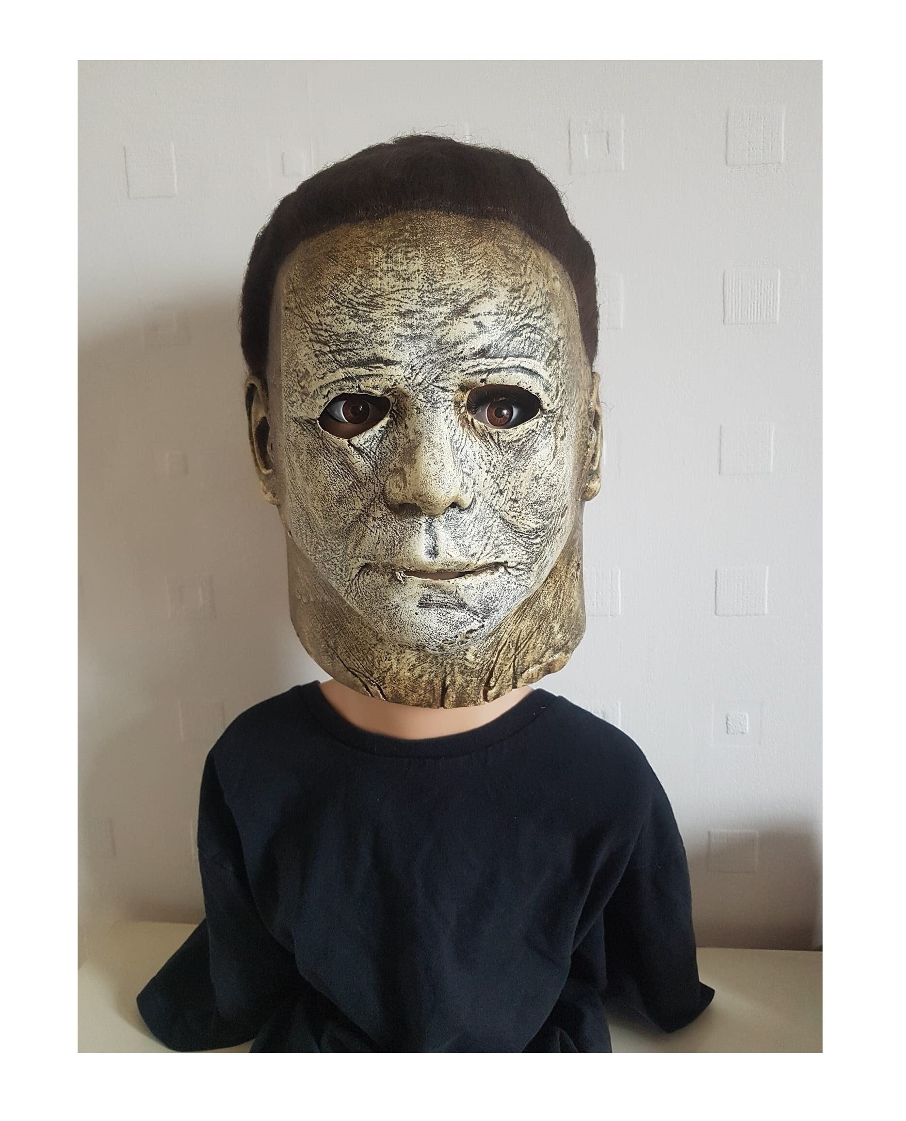 マイケル・マイヤーズ マスク ハロウィン 2018 手描きラテックス
