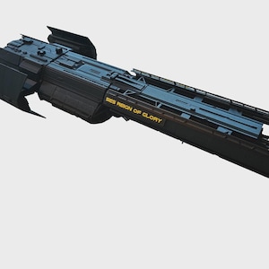 Helldivers 2 Super Destroyer Model Kit