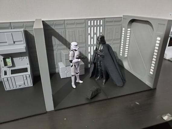 スターウォーズ ジオラマ 1/12スケール ブラックシリーズ フィギュア用