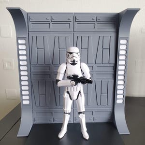 Display Ständer für Star Wars Black Series Figuren Diorama 1/12 Scale Todesstern