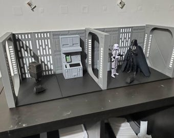 スター・ウォーズ デス・スター ウォールズ ジオラマ ブラック