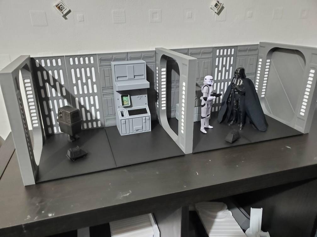 スターウォーズ ジオラマ 1/12スケール ブラックシリーズ フィギュア用