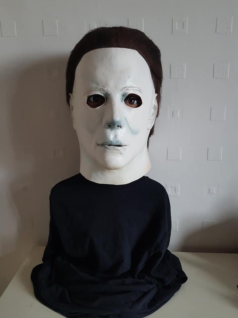Michael Myers Mask Halloween 1978 Handpainted Latex Mask Etsy