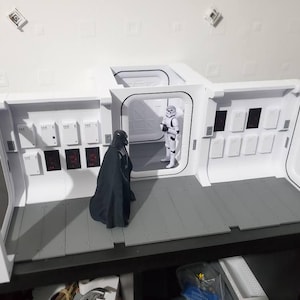 Star Wars Diorama for 1/12 Scale Black Series Figures Figuarts Display Stand