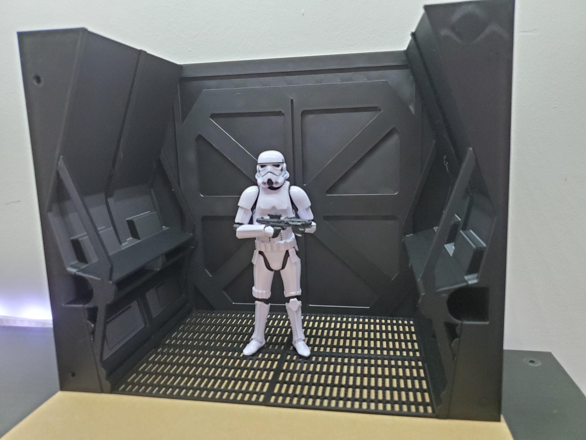 Sci-fi Alien Hallway Diorama Model Kit - 1/10-1/12 Scale - Etsy