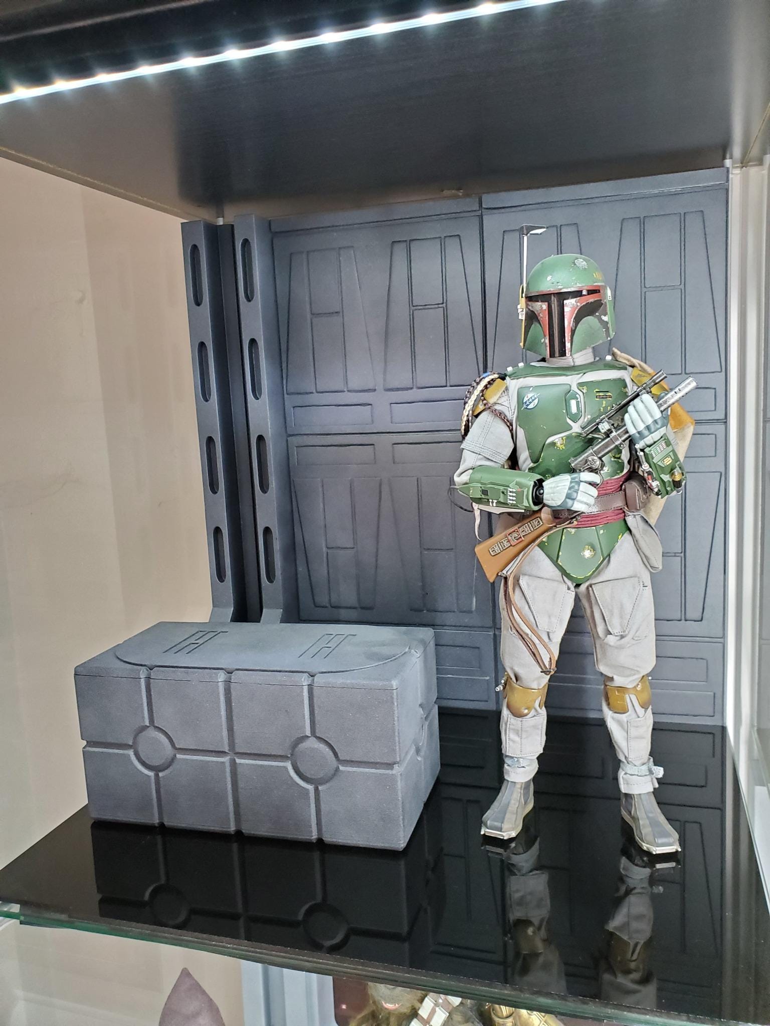1/6 Scale Crate Large for Star Wars Hot Toys Sideshow Figures