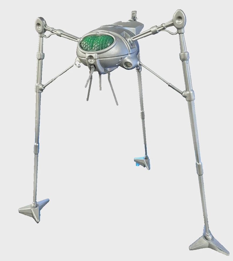 Triangular War Machine Martian War Machine Tripod Fully Painted Model - Etsy