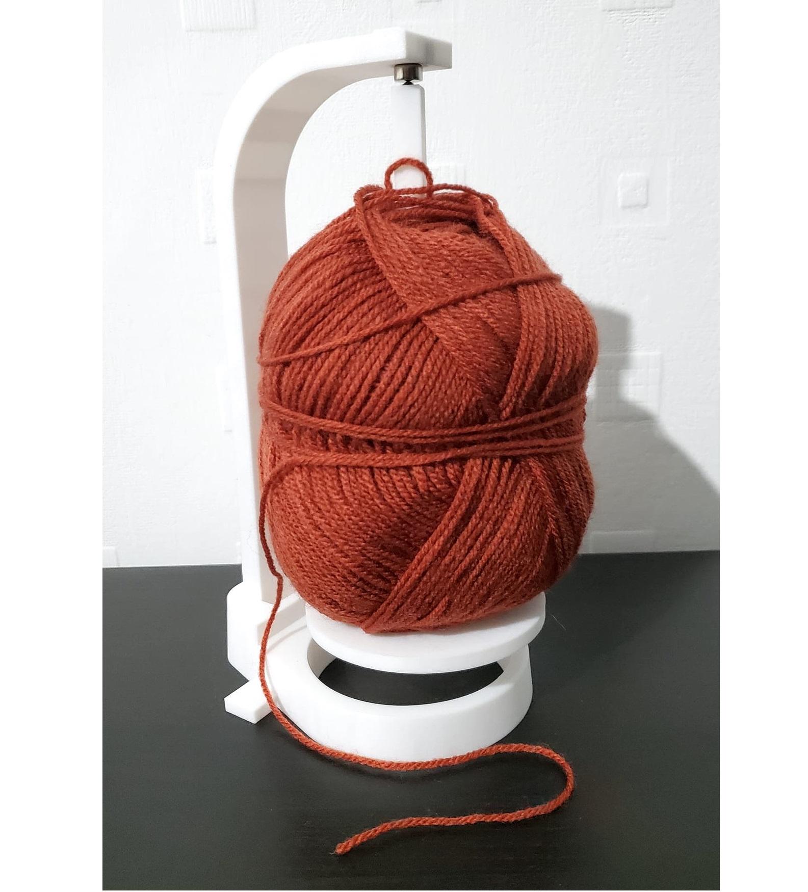 Supporto Per Filato In Legno Coopay - Con Magnete Per Uncinetto E Maglieria, Porta Gomitoli - Foto 12