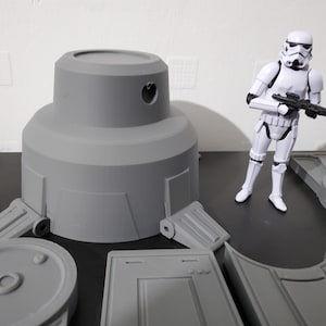 1/12 Scale AT-AT Leg for use w/ Star Wars Figures Black Series / Mafex