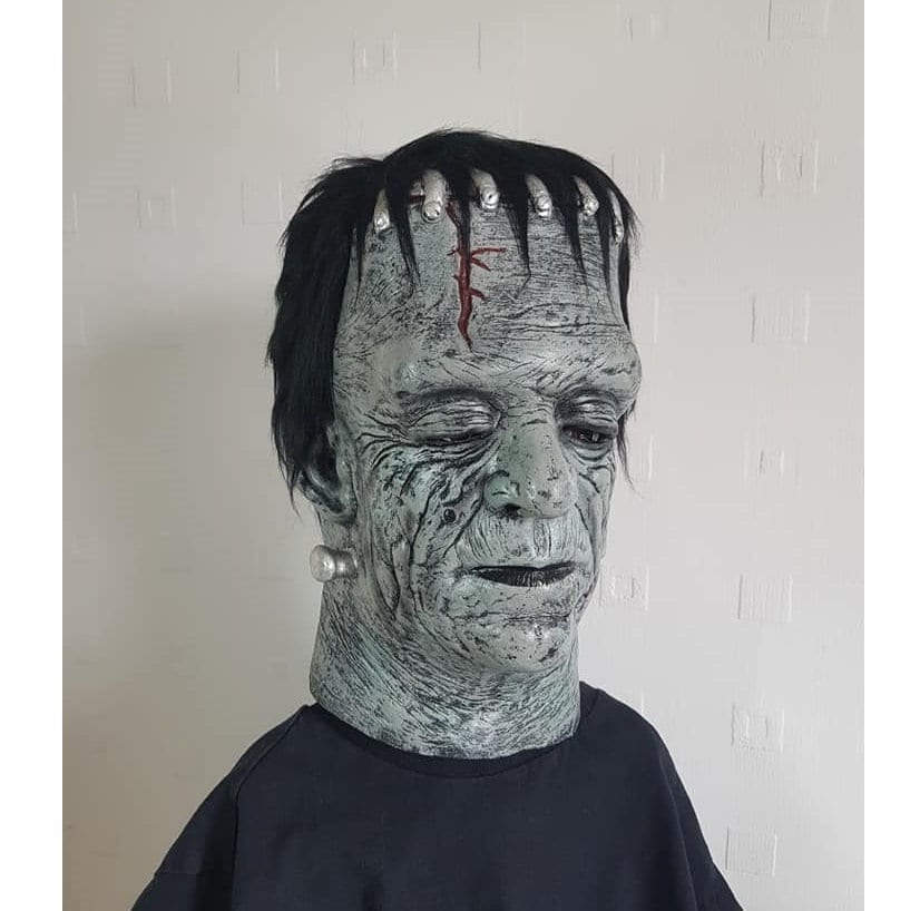 RARE Vintage Frankensteins Monster Glow in the Dark Plastic Mask 