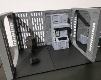 スターウォーズ ジオラマ 1/12スケール ブラックシリーズ フィギュア用