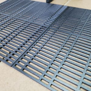 1/6 Scale Floor Panel Metal Grate for 12" Figure Diorama Star Wars Painted