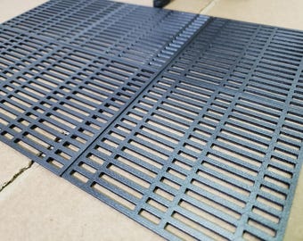 1/6 Scale Floor Panel Metal Grate for 12" Figure Diorama Star Wars Painted