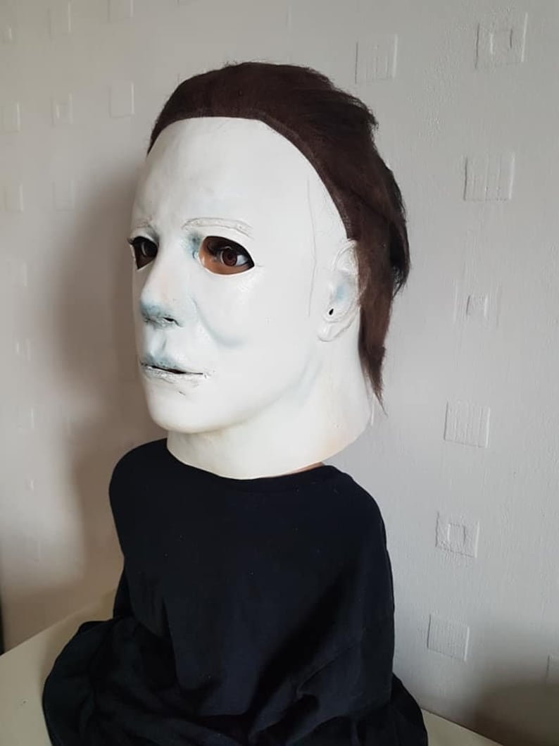 Michael Myers Mask Halloween 1978 Handpainted Latex Mask Etsy