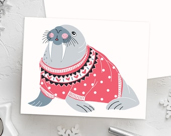 Ugly Sweater Card - Etsy Canada