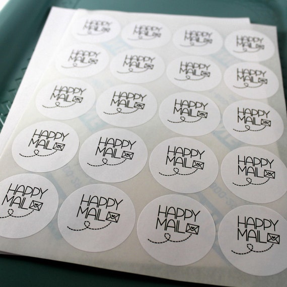 Happy Mail stickers Happy post stickers