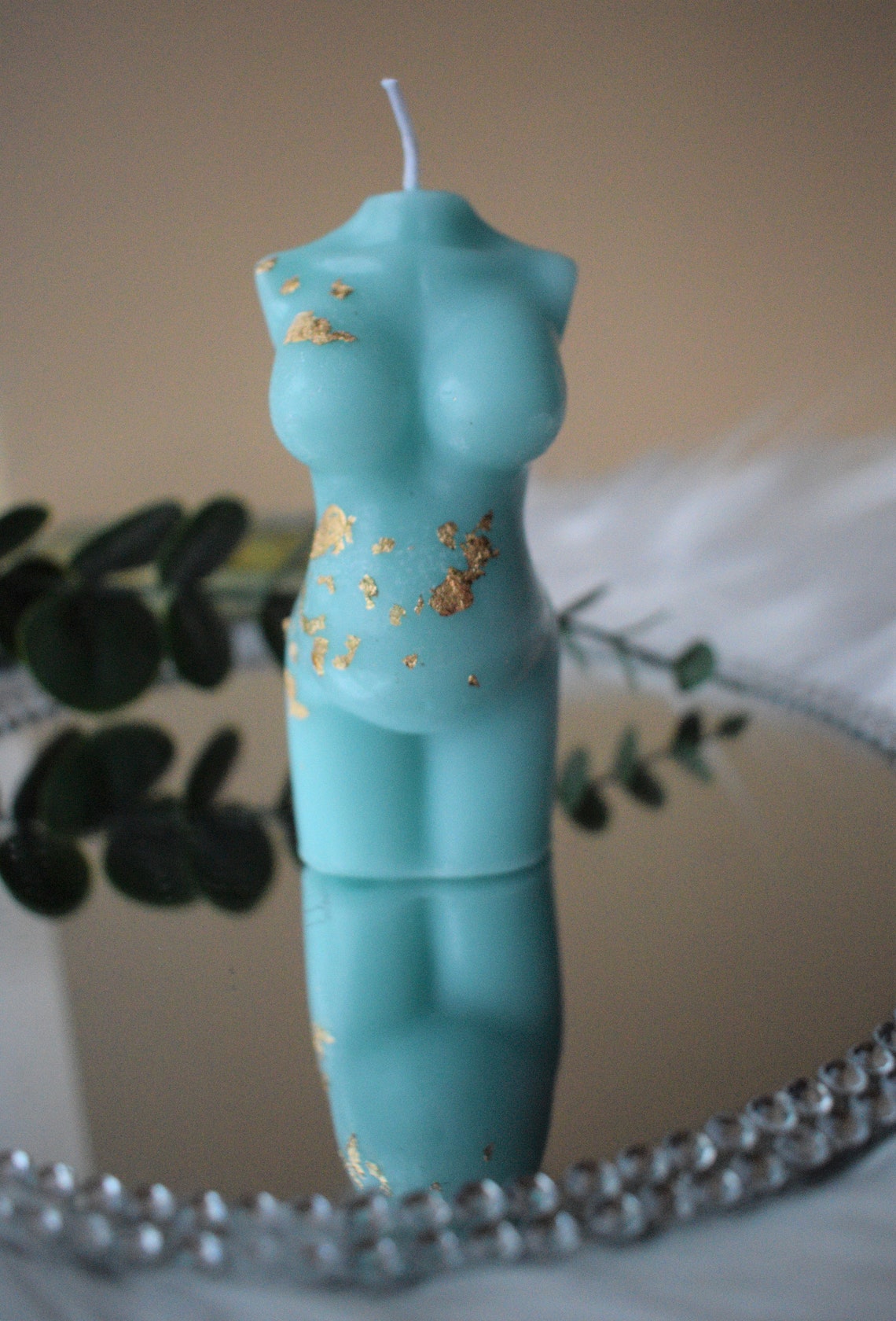 Pregnant woman body candle/lady candle/pregnant Goddess Etsy