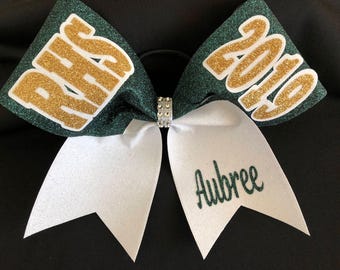 Custom Glitter Loops and Tails with Mascot Team