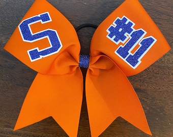 Grosgrain Ribbon Cheer Bow Custom Made In Your Color
