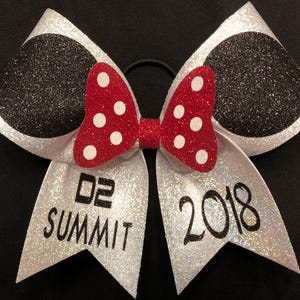 Custom Cheer Bow World's D2 Summit Nationals