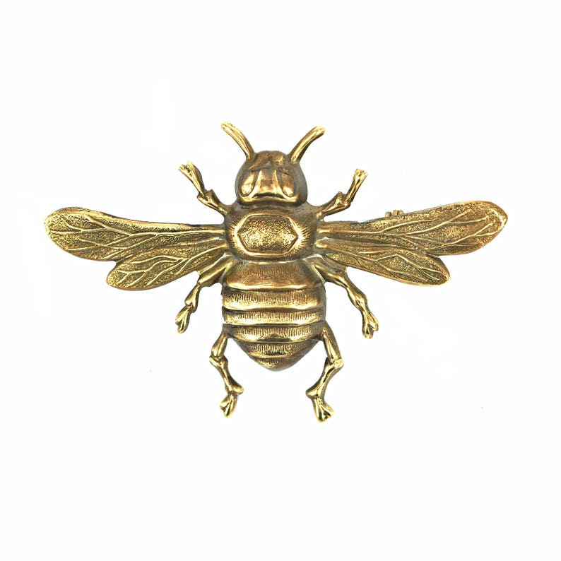 Bee Jewelry Brooch Bee Brooch Vintage Bumblebee Victorian Bee Etsy