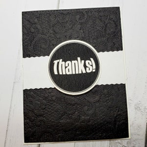 Printable Thank You Sentiments. Digital Download to print at home as many as you want. Can be foiled if printed with a laser printer
