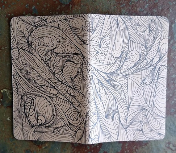 Small Moleskine Sketchbook: Zentangle 1 