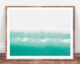 Beach Photography, Beach Decor, Modern Beach Art, Digital Print, Modern Coastal, Ocean Print, Ocean Decor, Beach Photo, Landscape Print