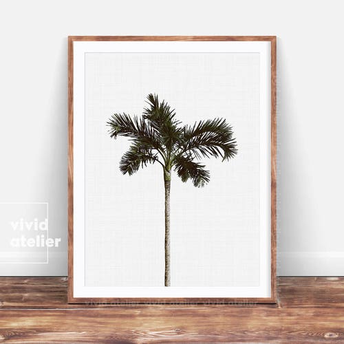 Palm Tree Print Palm Printable Wall Art Palm Digital Print - Etsy