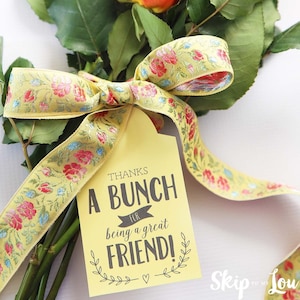 THANKS A BUNCH! - Gift Tag