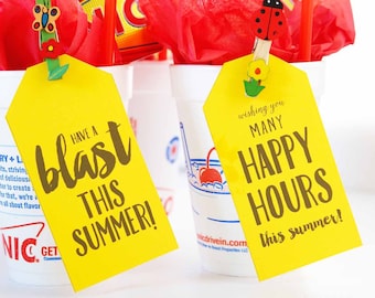 Last Day of School - Gift Tags