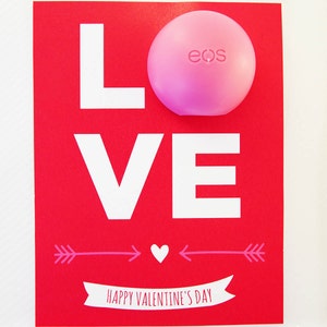 EOS Lip Balm Printable Gifts {4 Designs} - Etsy