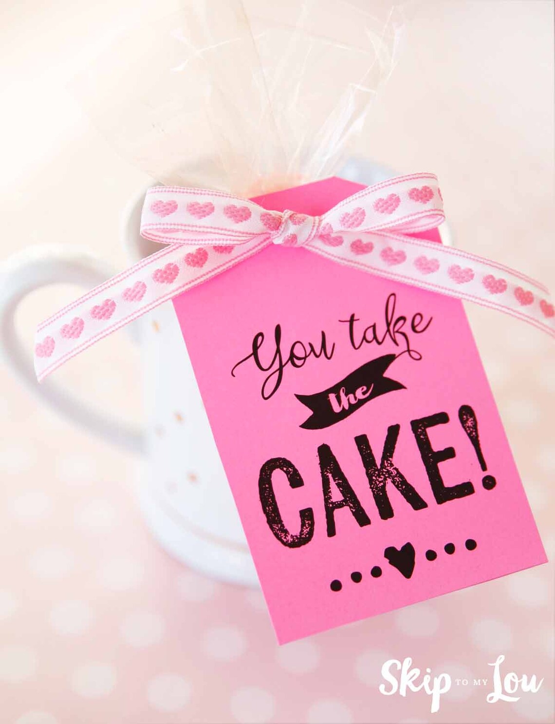 You Take the Cake! - Gift Tag - Etsy