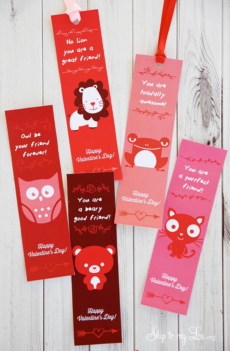 Valentine Book Marks image 2