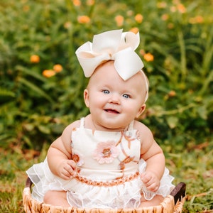 Garden Angel Romper, Lace Romper, Girls Lace Romper, Romper, Baby Girl Romper