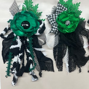 Handmade custom flower pins