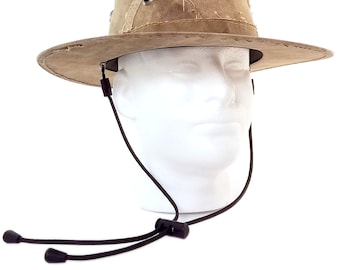 Stampede String With Cotter Pin Black 18 Inch Chin Strap - Etsy