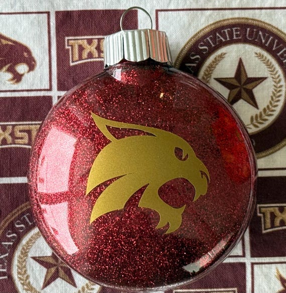 Texas State Bobcat 2026 ornament