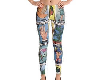 Mexican Loteria Leggings