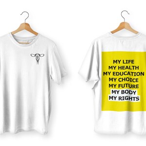 Pro choice My Body My Choice My Rights SVG DFX PNG