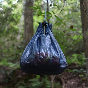 Dyneema roll top bear food bag w/ zipper