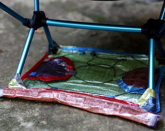 Dyneema backpacking chair groundsheet wrap