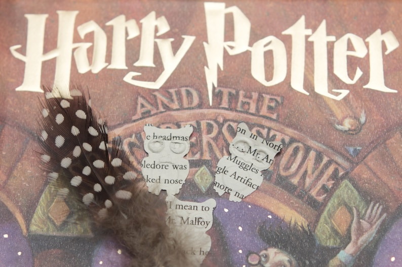 Harry Potter Party Owl Confetti and crafting journaling For Harry Potter Parties