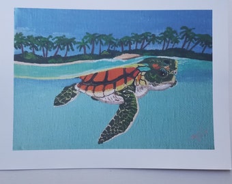 Turtle Bathroom Etsy